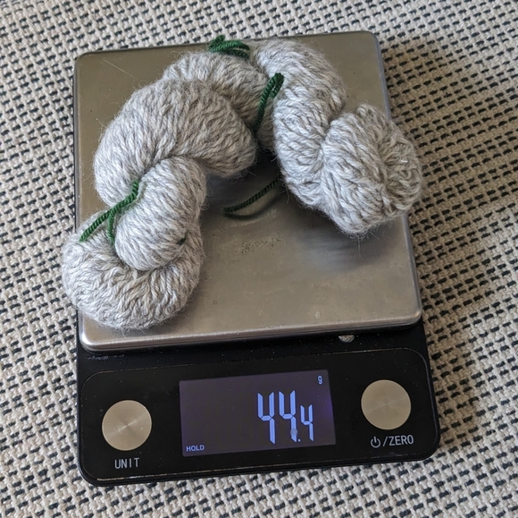 Wool and the Gang Baby Alpaca Marled Grey - Picture 3 of 4